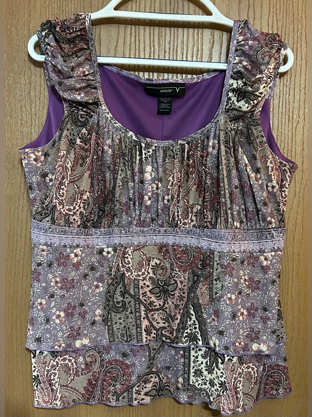 Venezia Paisley Print Blouse